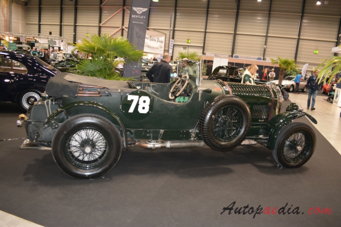 Bentley 6,5 Litre 1926-1930 (1926 LeMans Tourer roadster 2d), prawy bok