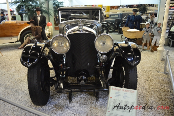 Bentley 6,5 Litre 1926-1930 (1929 Speed Six drophead Coupé 2d), front view