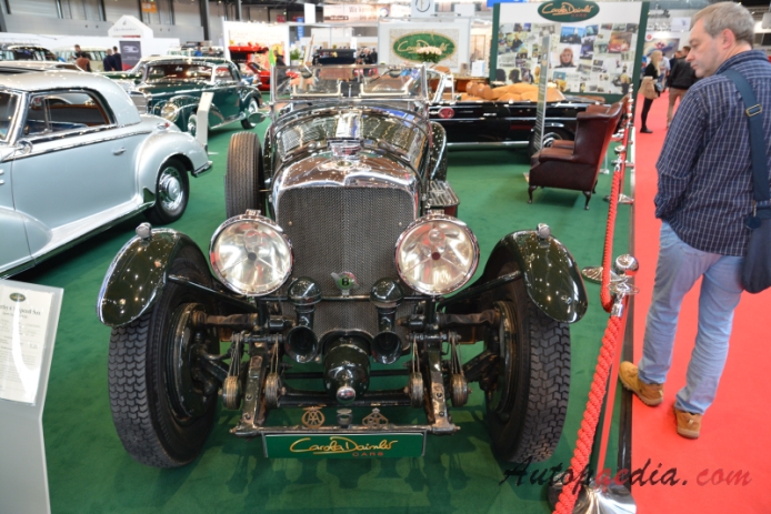 Bentley 6,5 Litre 1926-1930 (1930 Bentley Speed Six Sports Tourer 2d), przód