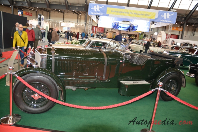 Bentley 6,5 Litre 1926-1930 (1930 Bentley Speed Six Sports Tourer 2d), lewy bok