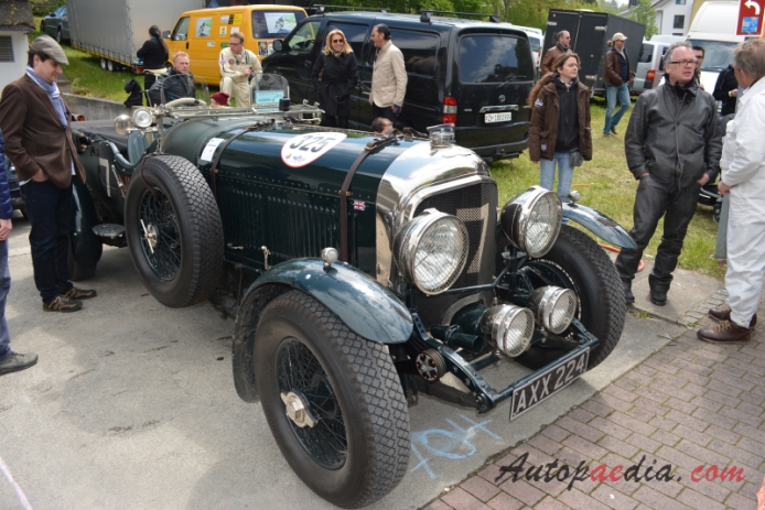 Bentley 6,5 Litre 1926-1930 (1934 Bentley Le Mans Special przeróbka na bazie Rolls-Royce 20/25 HP roadster 2d), prawy przód