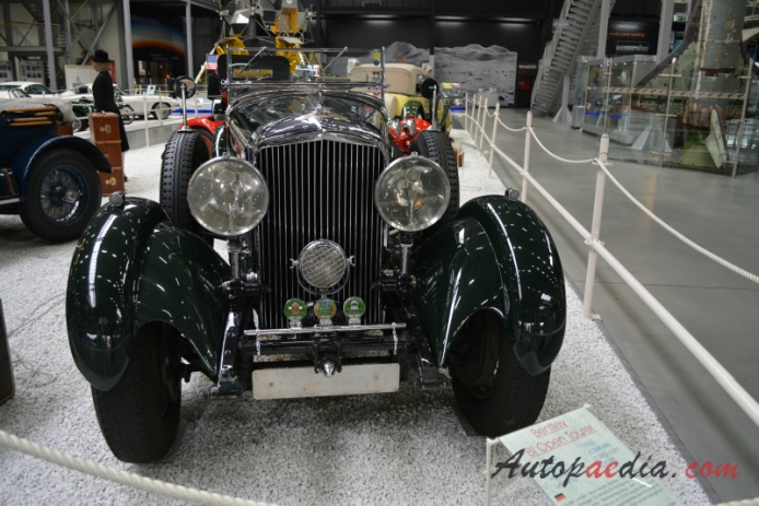 Bentley 8 Litre 1930-1932 (1930 Open Tourer), przód