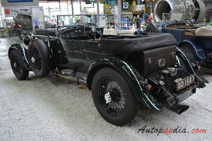 Bentley 8 Litre 1930-1932 (1930 Open Tourer),  left rear view