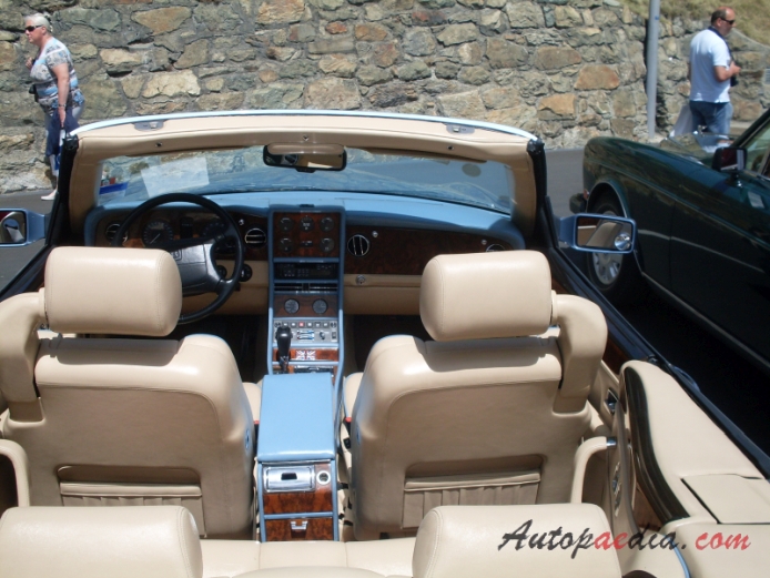Bentley Azure 1995-2003 (1995), wnętrze