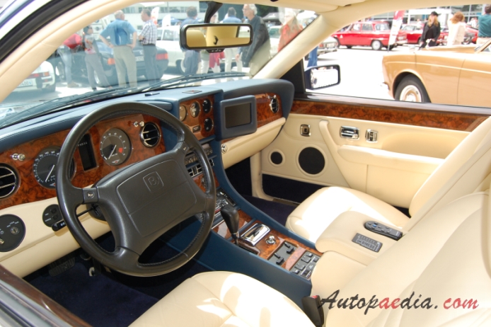 Bentley Continental R 1991-2003 (1995 sedan 2d), interior