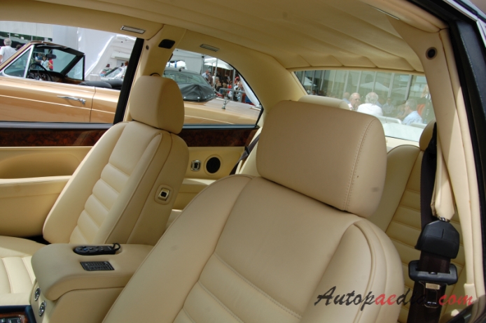 Bentley Continental R 1991-2003 (1995 sedan 2d), interior