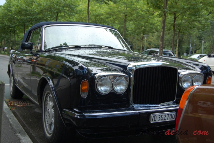 Bentley Continental 1984-1996, right front view