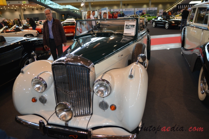 Bentley Mark VI 1946-1952 (1948 cabriolet 2d), przód