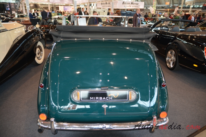 Bentley Mark VI 1946-1952 (1948 cabriolet 2d), rear view