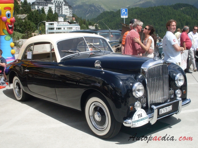 Bentley Mark VI 1946-1952 (1951 Graber Coupé), prawy przód