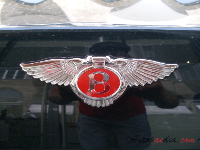 Bentley Brooklands 1992-1998 (1999), emblemat tył 