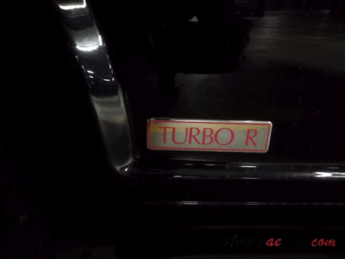 Bentley Turbo R 1985-1997, emblemat bok 