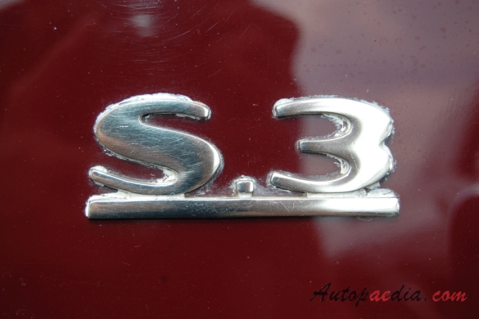 Bentley S Series 1955-1965 (1962-1965 S3 saloon 4d), emblemat tył 