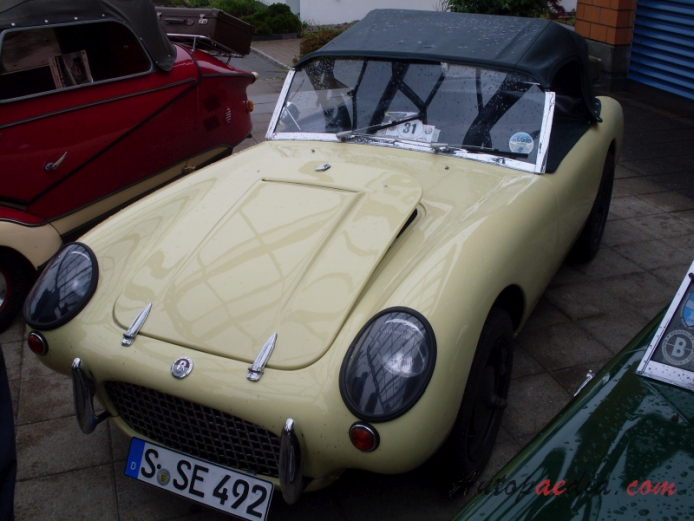 Berkeley Sports SA322 1956-1957 (roadster 2d), left front view