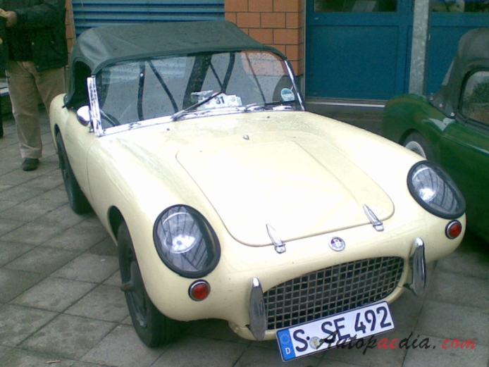 Berkeley Sports SA322 1956-1957 (roadster 2d), right front view