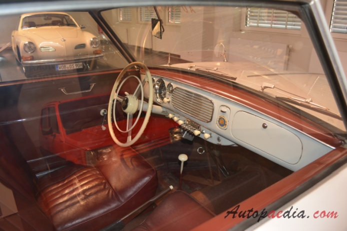 Beutler Volkswagen Spezial Cabriolet 1953-1956 (1953 cabriolet 2d), wnętrze