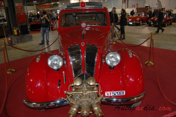 Bianchi tipo S9 1938 (wóz strażacki), przód