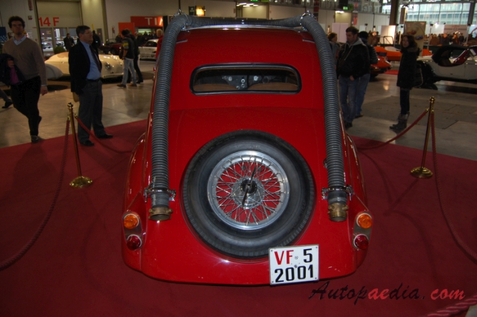Bianchi tipo S9 1938 (fire engine), rear view