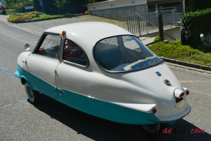 Attica 200 1962-1971 (200ccm microcar),  left rear view
