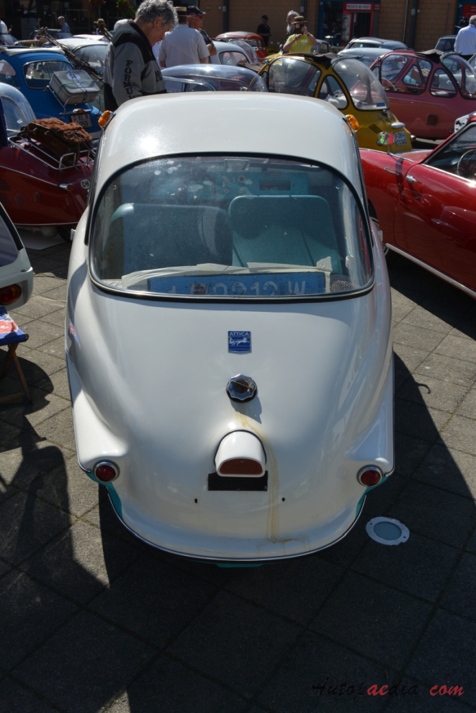 Attica 200 1962-1971 (200ccm microcar), rear view