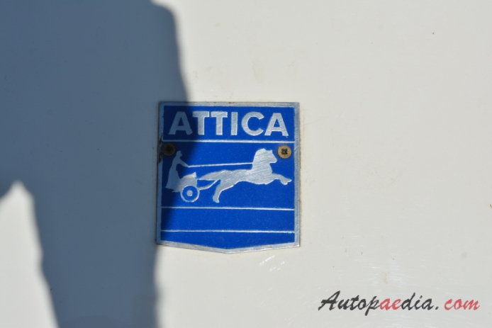 Attica 200 1962-1971 (200ccm microcar), emblemat przód 