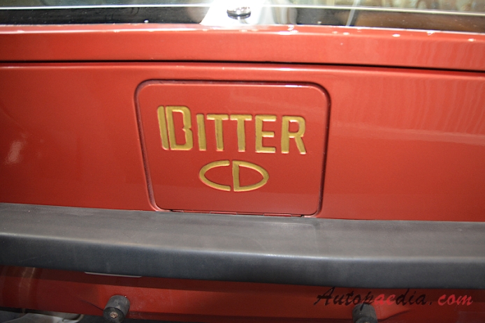Bitter CD 1973-1979 (1975 5.4l V8 Coupé 2d), emblemat tył 
