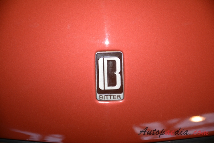 Bitter CD 1973-1979 (5.4l V8 Coupé 2d), front emblem  