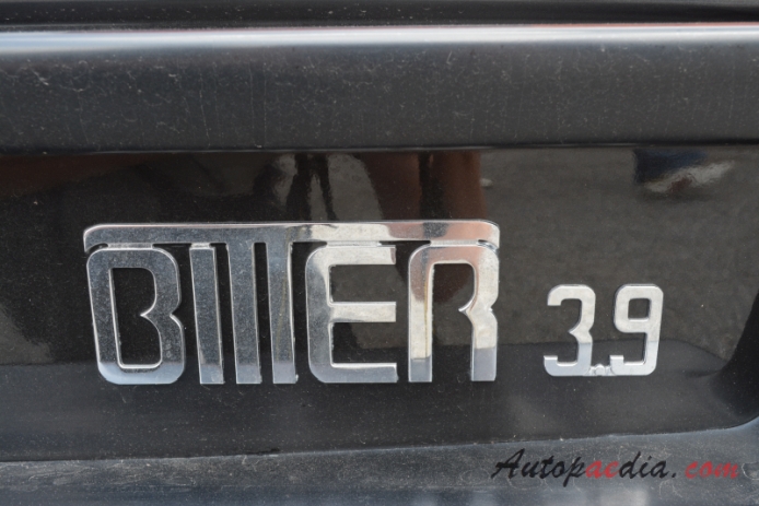 Bitter SC 1981-1989 (cabriolet 2d), rear emblem  