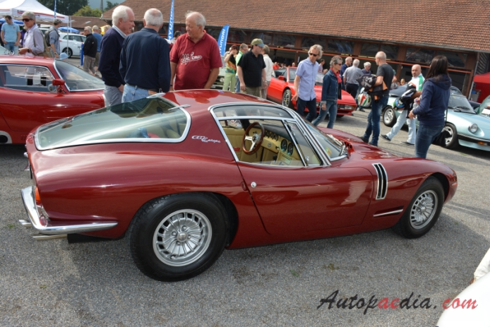 Bizzarrini Europa 1966-1969 (1969 GT Europa 1900 Coupé 2d), prawy bok