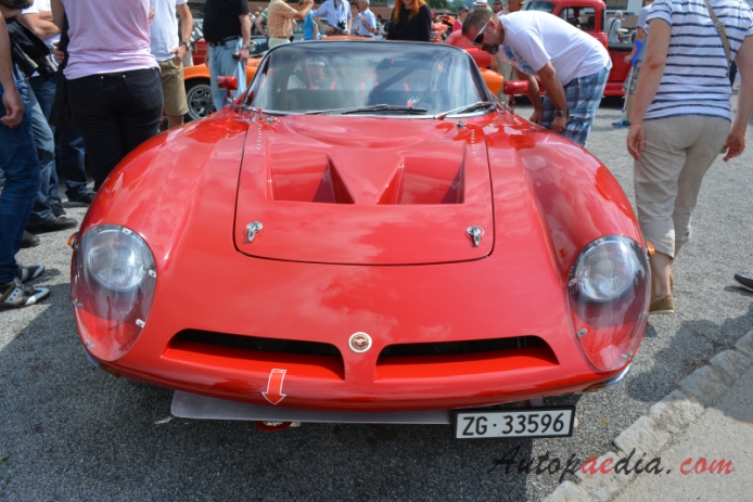 Bizzarrini GT 5300 1964-1968 (GT 5300 Strada Coupé 2d), front view
