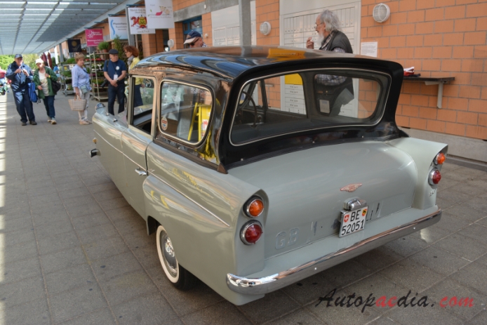 Bond Minicar 1949-1966 (1961-1966 Minicar F saloon three wheeler), lewy tył