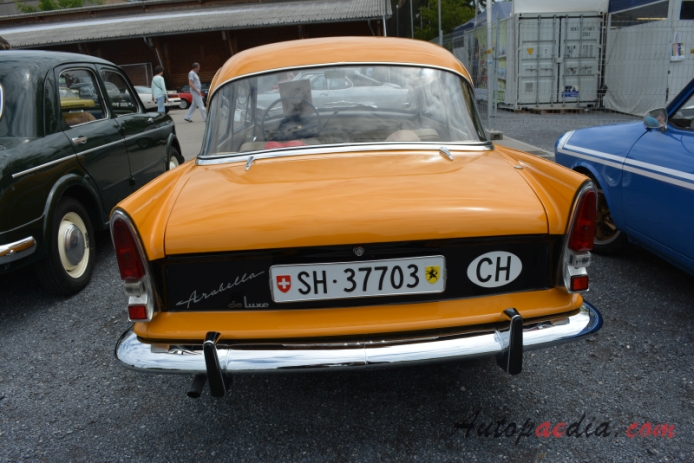 Borgward Arabella 1959-1963 (1961 de Luxe sedan 2d), tył