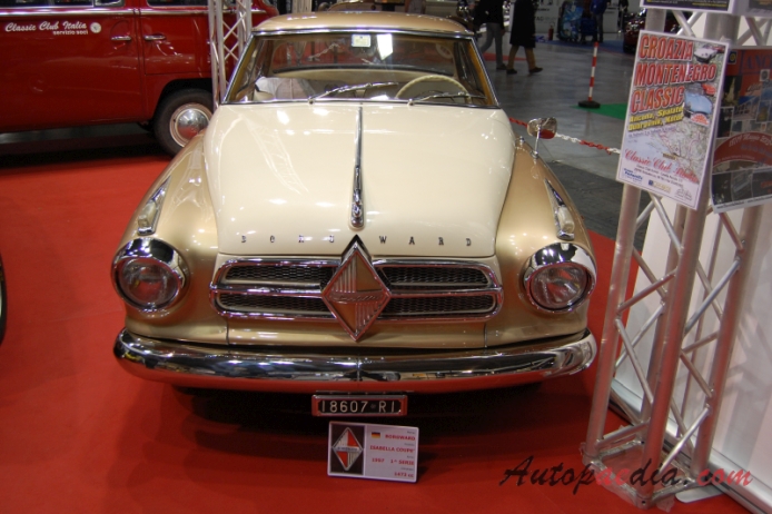 Borgward Isabella 1954-1962 (1957 Coupé 2d), przód
