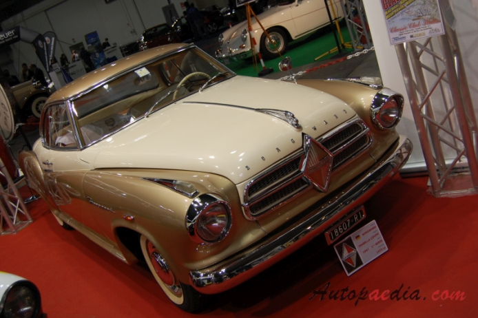 Borgward Isabella 1954-1962 (1957 Coupé 2d), right front view