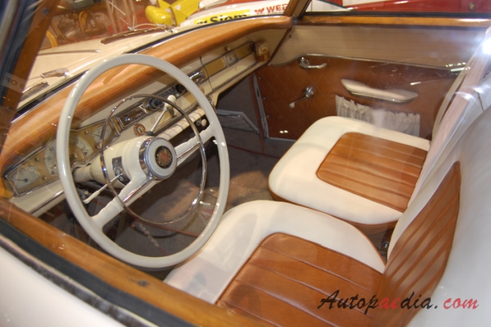 Borgward Isabella 1954-1962 (1957 Coupé 2d), wnętrze