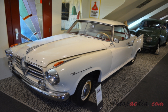 Borgward Isabella 1954-1962 (1958 Coupé 2d), lewy przód