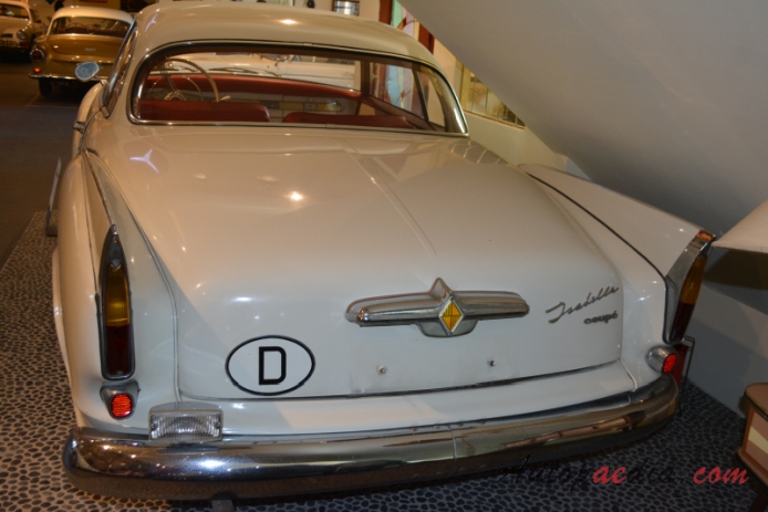 Borgward Isabella 1954-1962 (1958 Coupé 2d), tył