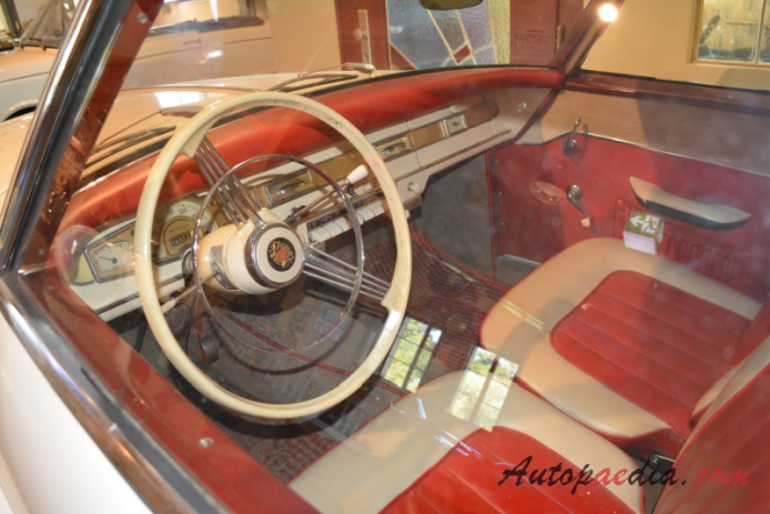 Borgward Isabella 1954-1962 (1958 Coupé 2d), wnętrze