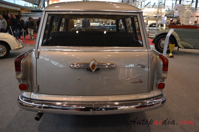 Borgward Isabella 1954-1962 (1959 Kombi 3d), rear view