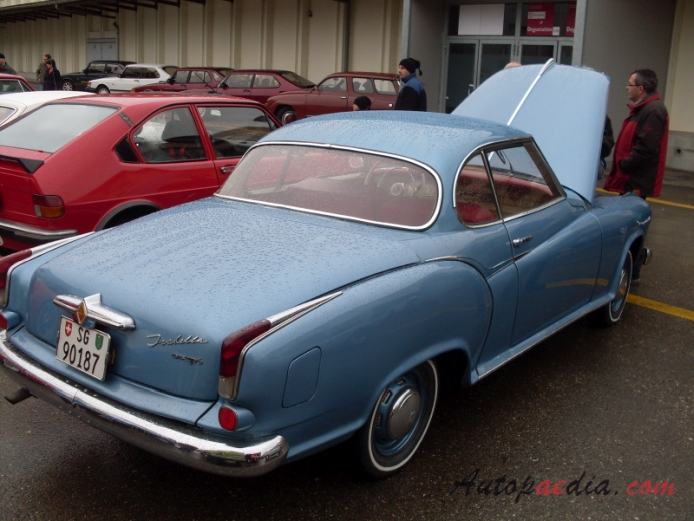 Borgward Isabella 1954-1962 (1960 Coupé 2d), right rear view