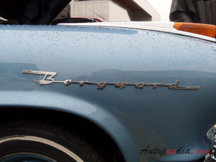 Borgward Isabella 1954-1962 (1960 Coupé 2d), side emblem 