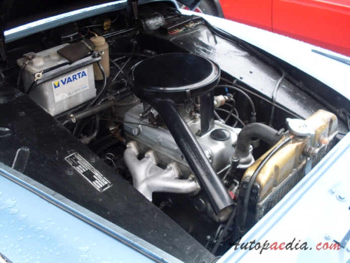 Borgward Isabella 1954-1962 (1960 Coupé 2d), engine  
