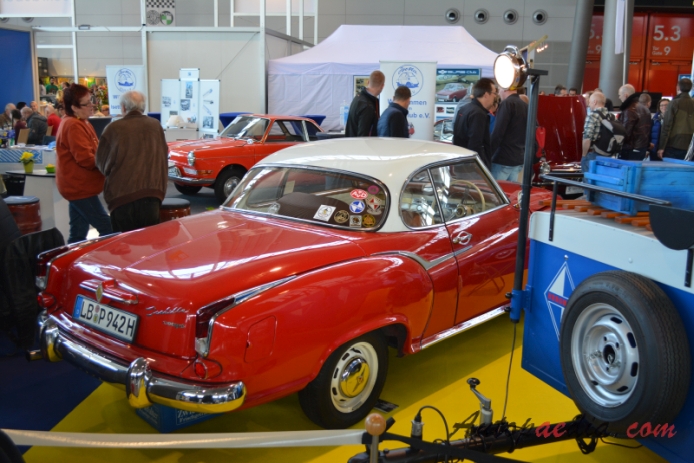 Borgward Isabella 1954-1962 (1960 Coupé 2d), right rear view