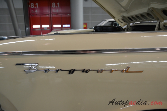 Borgward P 100 1959-1962 (1961 Borgward P 100 TS sedan 4d), side emblem 