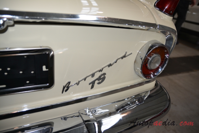 Borgward P 100 1959-1962 (1961 Borgward P 100 TS sedan 4d), emblemat tył 