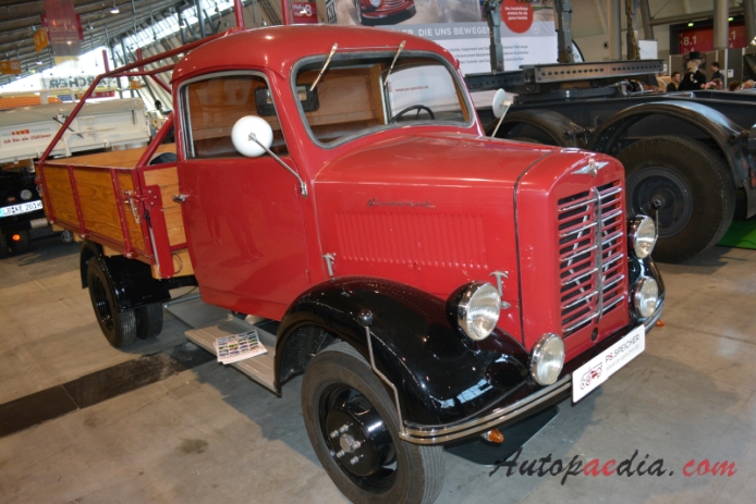 Borgward B 1250 1949-1952 (flatbed truck), right front view