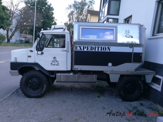 Bremach TGR 35 1991-2006 (1991 Bremach BR 3.5 Turbo 4x4 Expedition vehicle), left side view