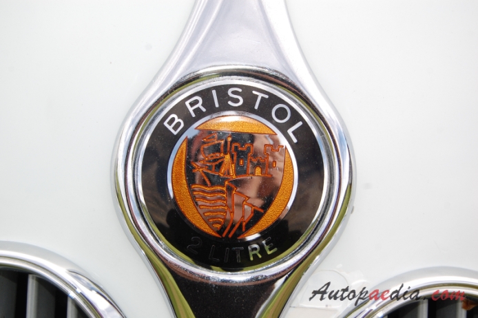 Bristol 403 1953-1955, emblemat przód 