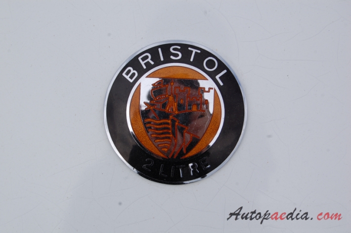 Bristol 403 1953-1955, emblemat tył 