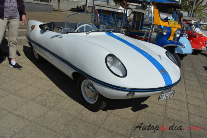 Buckle Goggomobil Dart 1959-1961 (1959 400 ccm), prawy przód